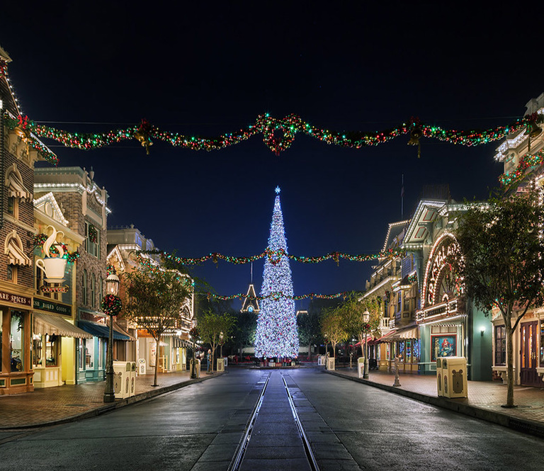 Yılbaşı Garland Işık Süsleme